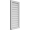 Ekena Millwork Vertical Surface Mount PVC Gable Vent w/ 2"W x 2"H , Brickmould Sill Frame, 16"W x 34"H GVPVE16X3403SN - alternate 5